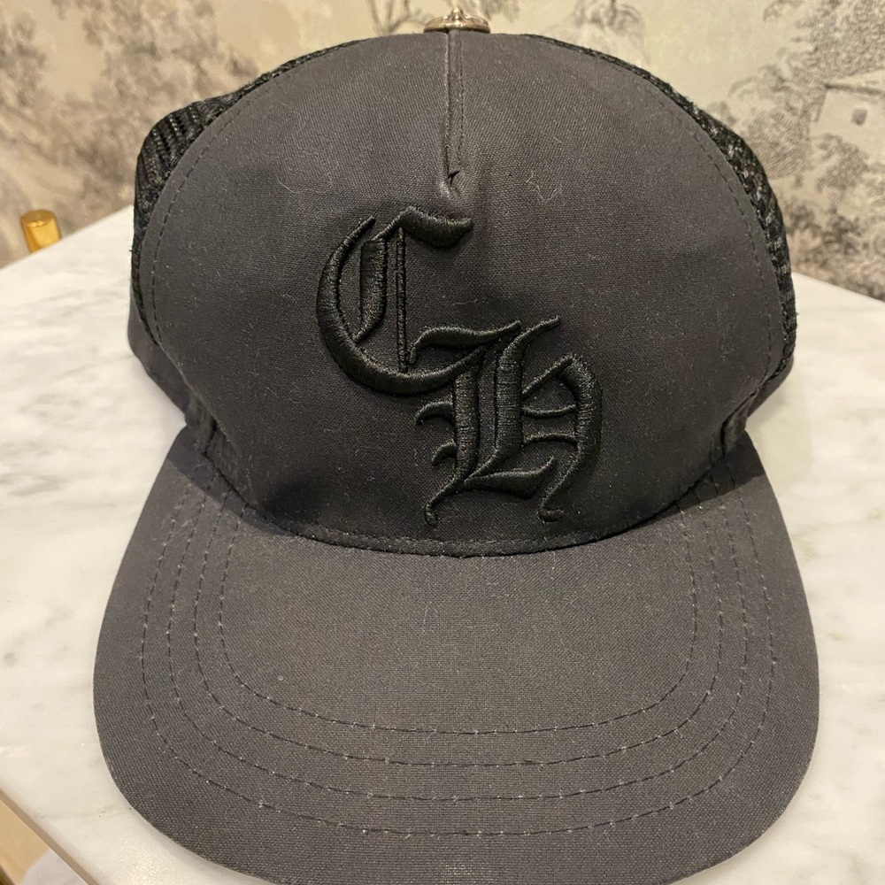 Chrome Hearts Charcoal Mesh Hat